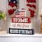 Glitzhome® 8.5" Wooden Patriotic Sign Table Décor